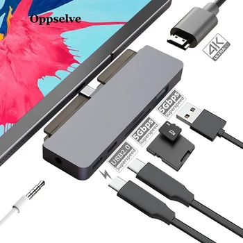 Oppselve USB Type C Hub Adapter 7 in 1 USB Type C Dock For iPad MacBook Pro With 4K HDMI USB C USB3.0 SD/MicroSD Card Reader
Oppselve USB Type C Hub Adapter 7 in 1 USB Type C Dock For iPad MacBook Pro With 4K HDMI USB C USB3.0 SD/MicroSD Card Reader