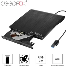 Deepfox USB 3.0 External CD+/-RW DVD +/-RW Optical Drive CD/DVD Player DVD Burner For PC Laptop Deepfox USB 3.0 External CD+/-RW DVD +/-RW Optical Drive CD/DVD Player DVD Burner For PC Laptop
