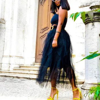 Women Wavy Layered Cake Skirt Irregular Skirt Empire New Summer Sexy Solid High Waist Long Fluffy Skirts
Women Wavy Layered Cake Skirt Irregular Skirt Empire New Summer Sexy Solid High Waist Long Fluffy Skirts