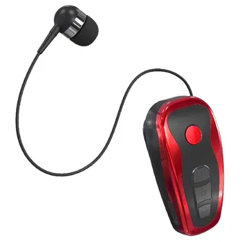Q7 Wireless Bluetooth Earphone Stereo Headset Voice Report In-Ear Retractable Wire Business Neck Clip Design,Red+Black
Q7 Wireless Bluetooth Earphone Stereo Headset Voice Report In-Ear Retractable Wire Business Neck Clip Design,Red+Black