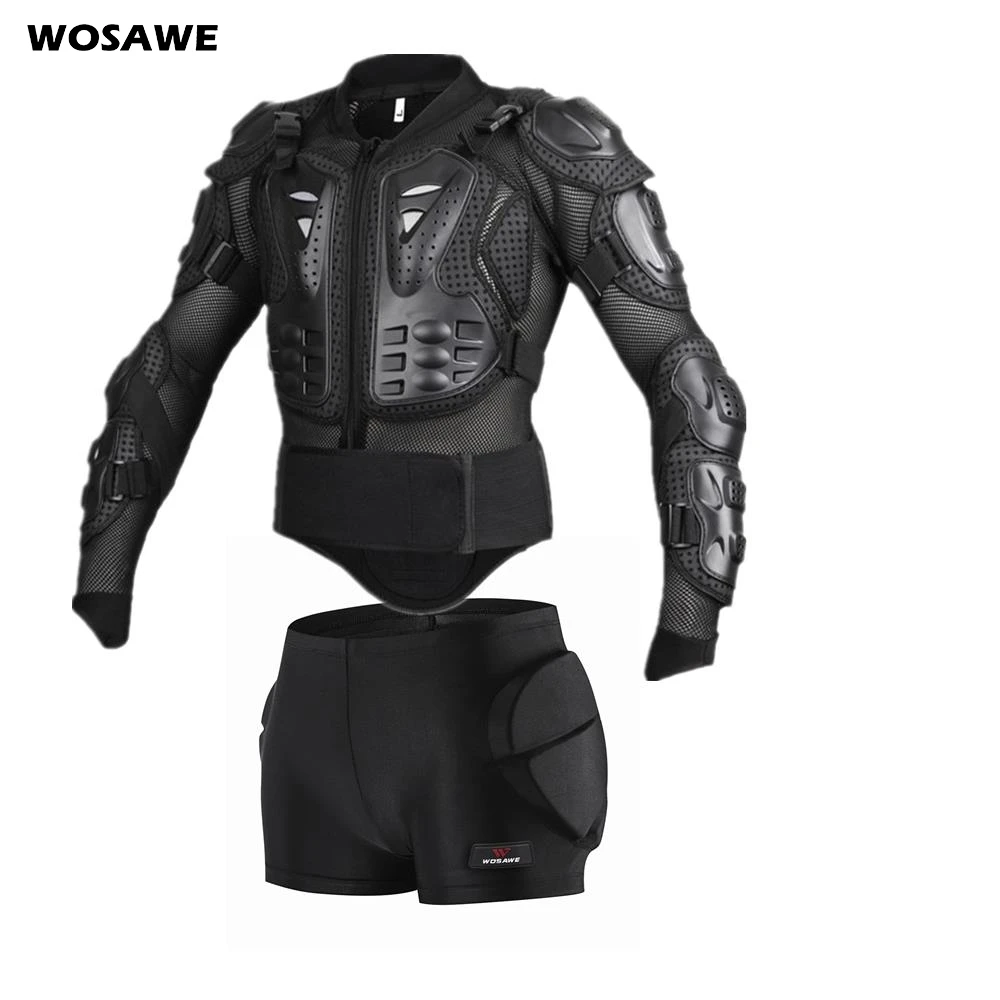 WOSAWE Snowboard Jacket Men Full Body Armor Jacket Back Chest Shoullder Elbow Protection Motocross Racing Protective Gear
WOSAWE Snowboard Jacket Men Full Body Armor Jacket Back Chest Shoullder Elbow Protection Motocross Racing Protective Gear