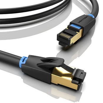 Cat8 Ethernet Cable RJ45 8P8C Network Cable 2000Mhz High Speed Patch 25/40Gbps Lan for Router Laptop 3m/5m/10m/15m/20m/25m//30m
Cat8 Ethernet Cable RJ45 8P8C Network Cable 2000Mhz High Speed Patch 25/40Gbps Lan for Router Laptop 3m/5m/10m/15m/20m/25m//30m
