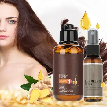 Hair Care Product Hair Loss Treatment Ginger Shampoo Hair Growth Essence Spray Set Nourishing Hair Care Hair Growth
Hair Care Product Hair Loss Treatment Ginger Shampoo Hair Growth Essence Spray Set Nourishing Hair Care Hair Growth