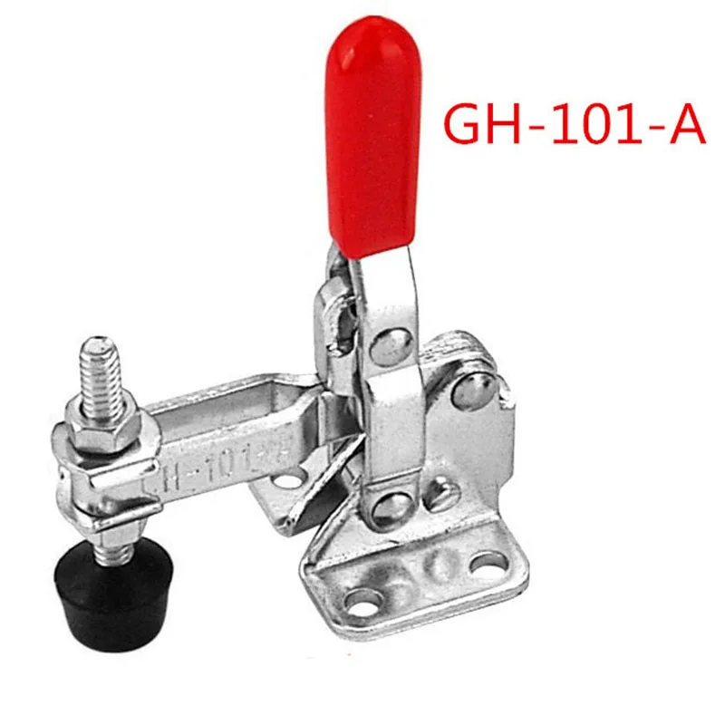 1pc Vertical Quick Clamp Type Toggle Clamp GH-101-A 50Kg 110Lbs Quick Holding Toggle Clamp for Hand Tool
1pc Vertical Quick Clamp Type Toggle Clamp GH-101-A 50Kg 110Lbs Quick Holding Toggle Clamp for Hand Tool