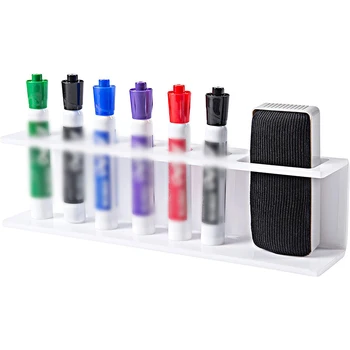 6-Slot Wall Mounted Acrylic Dry Erase Marker And Eraser Holder Rack 3 Colors Office Table Desk Pen Rack Organized Pens Remote
6-Slot Wall Mounted Acrylic Dry Erase Marker And Eraser Holder Rack 3 Colors Office Table Desk Pen Rack Organized Pens Remote