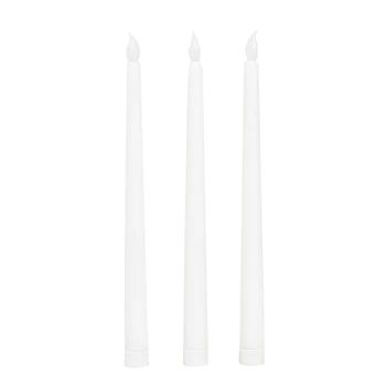 New 20 Pieces 27cm LED Plastic Flameless Flickering Battery Candles for Romantic Dinner Decoration 
New 20 Pieces 27cm LED Plastic Flameless Flickering Battery Candles for Romantic Dinner Decoration