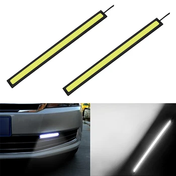 2 PCS 14cm DC 12V COB LED DRL Driving Daytime Running Lights Strip Waterproof Car Styling LED Lamp Auto Car Working Light Z2
2 PCS 14cm DC 12V COB LED DRL Driving Daytime Running Lights Strip Waterproof Car Styling LED Lamp Auto Car Working Light Z2