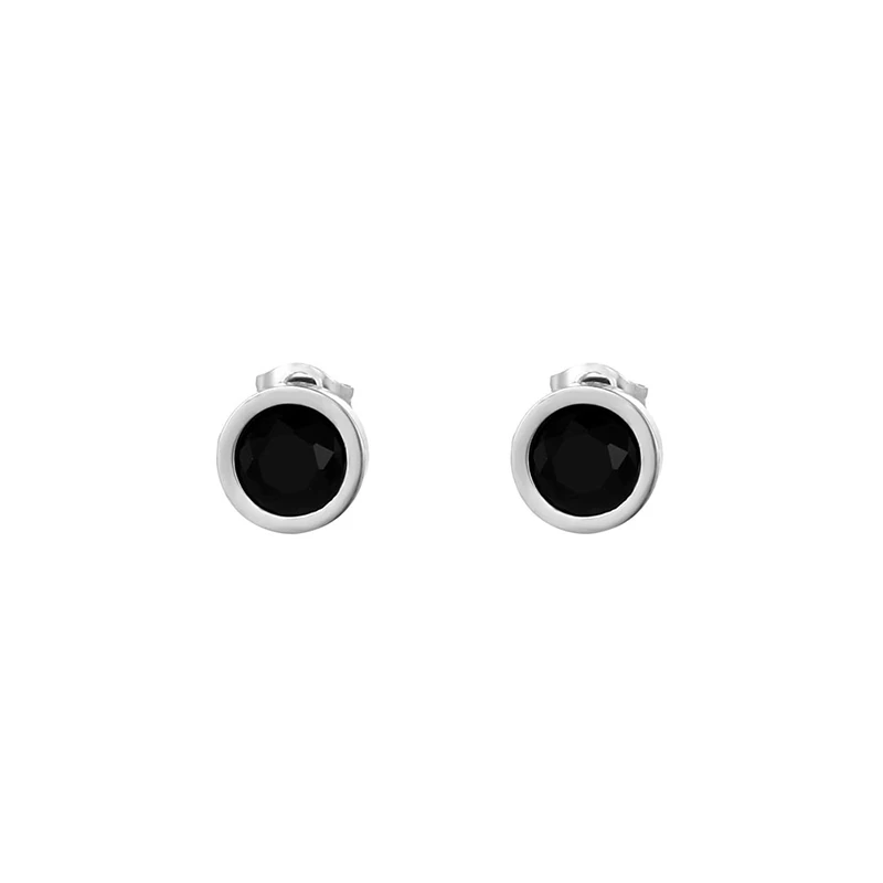 Titanium Steel Black Zircon and Silver Color Stud Earring Boy Women Romantic Wedding Ear Clip For Women Man Birthday Gifts
Titanium Steel Black Zircon and Silver Color Stud Earring Boy Women Romantic Wedding Ear Clip For Women Man Birthday Gifts