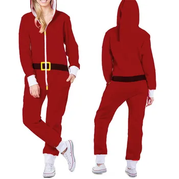 Women's Pajamas Christmas Jumpsuit Winter Pajamas Long Sleeve Zipper Turtleneck Hat Keep Warm Girls Clothes
Women's Pajamas Christmas Jumpsuit Winter Pajamas Long Sleeve Zipper Turtleneck Hat Keep Warm Girls Clothes