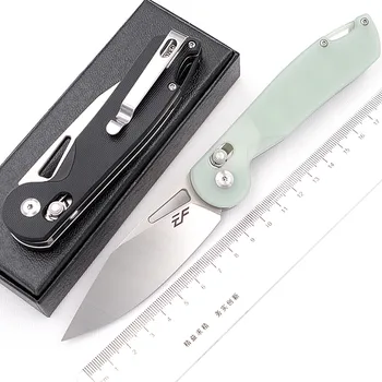 Eafengrow JadeBird Real D2 steel ball bearing Folding G10 Camping Hunting Kitchen Survival Outdoor EDC Tool Utility Knife
Eafengrow JadeBird Real D2 steel ball bearing Folding G10 Camping Hunting Kitchen Survival Outdoor EDC Tool Utility Knife