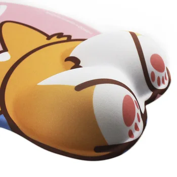 3D Mouse Pad Corgi Mouse Mat Non Slip Silicone Anime Dog Mousepad with Wrist Rest for Office
3D Mouse Pad Corgi Mouse Mat Non Slip Silicone Anime Dog Mousepad with Wrist Rest for Office