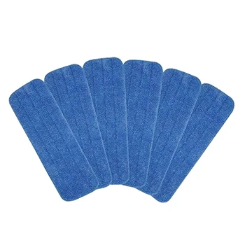6 Pack Microfiber Spray Mop Replacement Heads for Wet/Dry Mop Floor Cleaning Pads Compatible for Bona Floor Care System
6 Pack Microfiber Spray Mop Replacement Heads for Wet/Dry Mop Floor Cleaning Pads Compatible for Bona Floor Care System