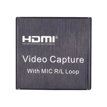 Video Capture Card USB 3.0 2.0 HDMI Video Grabber Record Box f-r PS4 Game DVD Camcorder H-D Camera Recording Live Streaming
Video Capture Card USB 3.0 2.0 HDMI Video Grabber Record Box f-r PS4 Game DVD Camcorder H-D Camera Recording Live Streaming