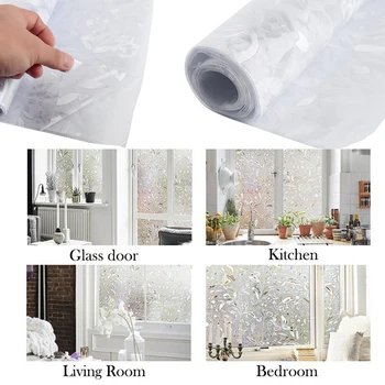 DIY Self Adhesive Decorative Frosted Privacy Window Film Decals 100X45cm PVC Glass Window Sticker Static Glueless Glass Film
DIY Self Adhesive Decorative Frosted Privacy Window Film Decals 100X45cm PVC Glass Window Sticker Static Glueless Glass Film