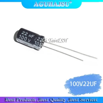 50PCS Higt quality 100V22UF 6*11 22UF 100V 6*11MM Electrolytic capacitor
50PCS Higt quality 100V22UF 6*11 22UF 100V 6*11MM Electrolytic capacitor