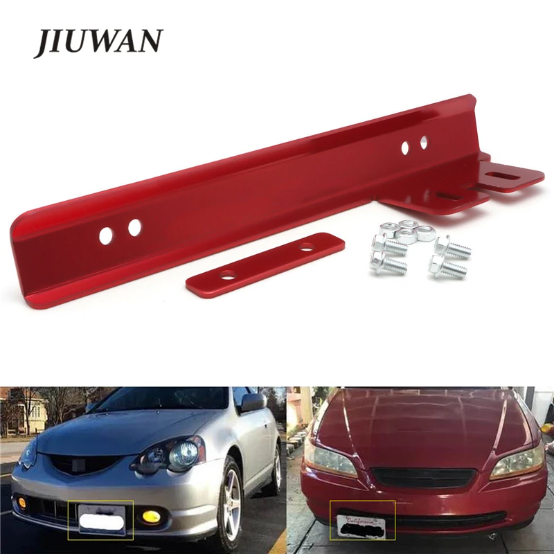 Universal Car Bumper Front License Number Plate Frames Mounting Relocate 6 Color Aluminum Bracket Holder For Volkswagen Honda
Universal Car Bumper Front License Number Plate Frames Mounting Relocate 6 Color Aluminum Bracket Holder For Volkswagen Honda