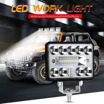 2Pcs/1pc 54W LED Wrok Light bar 3 inch 3030 18SMD Car Off-road Auto headlight spotlight Fog Lighting for Truck Tractor SUV 4x4
2Pcs/1pc 54W LED Wrok Light bar 3 inch 3030 18SMD Car Off-road Auto headlight spotlight Fog Lighting for Truck Tractor SUV 4x4
