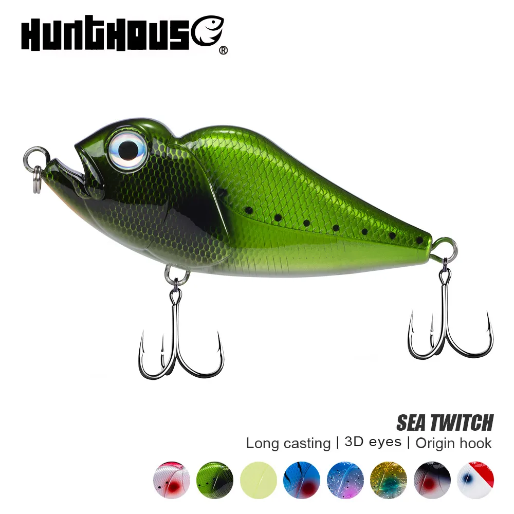 Hunthouse salewater rondu jerkbait fishing lure stickbait sinking 122mm 73g noeby for snappers GT origin hook bluefish lures
Hunthouse salewater rondu jerkbait fishing lure stickbait sinking 122mm 73g noeby for snappers GT origin hook bluefish lures