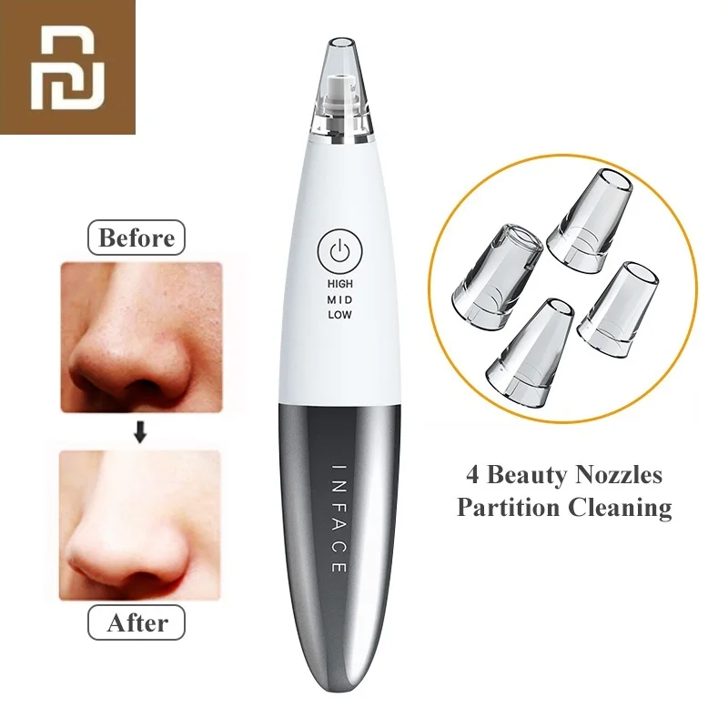 Youpin Blackhead Remover Facial Clean Machine Skin Care Pore Vacuum Acne Pimple Removal Suction Skin Care Beauty Tools
Youpin Blackhead Remover Facial Clean Machine Skin Care Pore Vacuum Acne Pimple Removal Suction Skin Care Beauty Tools