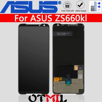 Original 6.59" Display For ASUS ROG Phone II ZS660KL 1001D Genuine LCD Touch Screen Digitizer Assembly Frame Replacement parts
Original 6.59" Display For ASUS ROG Phone II ZS660KL 1001D Genuine LCD Touch Screen Digitizer Assembly Frame Replacement parts