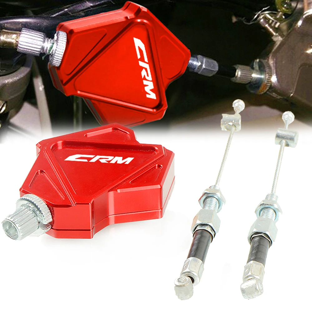Фото For Honda CRM50/80 1988-1998 1989 Motorcycle CNC Brake Levers Ropes Cables Stunt Clutch Lever Easy Pull Cable System CRM50 CRM80 |