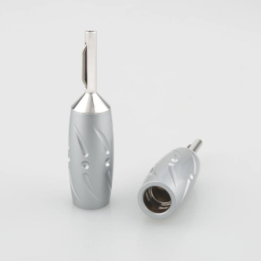 High Quality Viborg VB402R Pure Copper Rhodium plated Banana connector Pure Copper Hi end banana plug for Speaker cable
High Quality Viborg VB402R Pure Copper Rhodium plated Banana connector Pure Copper Hi end banana plug for Speaker cable