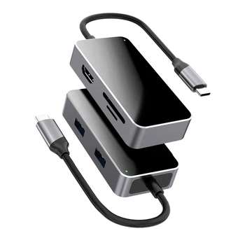 USB C HUB USB-C to 3.0 HUB HDMI Thunderbolt 3 Adapter for Samsung Galaxy S10 Huawei Mate40 Type C USB HUB
USB C HUB USB-C to 3.0 HUB HDMI Thunderbolt 3 Adapter for Samsung Galaxy S10 Huawei Mate40 Type C USB HUB