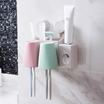 Wheat Straw Wall Mounted Bathroom Toothpaste Dispenser Toothbrush Cup Storage Rack Holder With 2/3 Cups
Wheat Straw Wall Mounted Bathroom Toothpaste Dispenser Toothbrush Cup Storage Rack Holder With 2/3 Cups