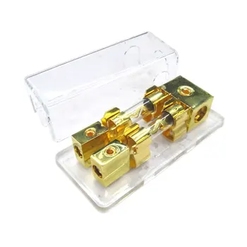 1 To 2 Way Electronic 60A Mini With Shell Power Distribution Holder Universal Automotive Stereo Fuse Block Car Audio Gold Plated
1 To 2 Way Electronic 60A Mini With Shell Power Distribution Holder Universal Automotive Stereo Fuse Block Car Audio Gold Plated