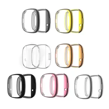 Soft TPU Flexible Anti-fall Watch Protective Case for Fitbit Versa 3 Versa3 Silicone Bumper Shockproof Coque Accessories
Soft TPU Flexible Anti-fall Watch Protective Case for Fitbit Versa 3 Versa3 Silicone Bumper Shockproof Coque Accessories