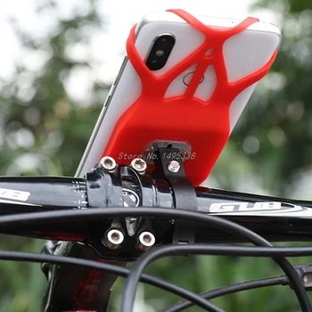 Universal Bicycle Bike Handlebar Phone Mount Mobile Navigation Bracket Holder with 2 Adjustable Anti Shake Silicone Bands
Universal Bicycle Bike Handlebar Phone Mount Mobile Navigation Bracket Holder with 2 Adjustable Anti Shake Silicone Bands