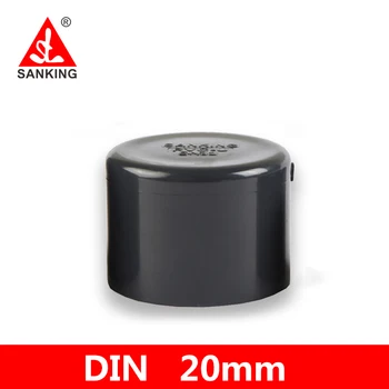 Sanking 20mm UPVC Cap Socket Coupling Connector Fish Tank DIN Pipe Fitting
Sanking 20mm UPVC Cap Socket Coupling Connector Fish Tank DIN Pipe Fitting