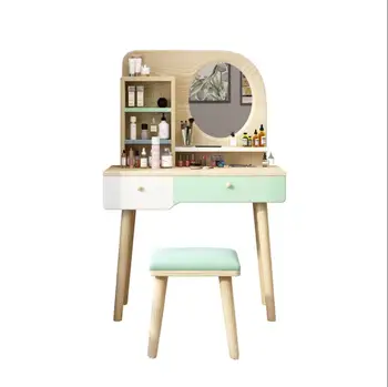 Dressing table bedroom modern simple small unit with mirror make-up net red ins wind storage make-up table
Dressing table bedroom modern simple small unit with mirror make-up net red ins wind storage make-up table
