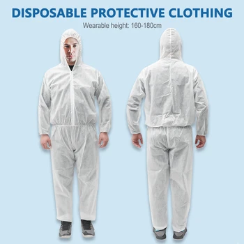 Protection Suit Disposable Protective Clothing Antibacterial Closures Isolation Protective Clothing Dust-proof Coveralls
Protection Suit Disposable Protective Clothing Antibacterial Closures Isolation Protective Clothing Dust-proof Coveralls