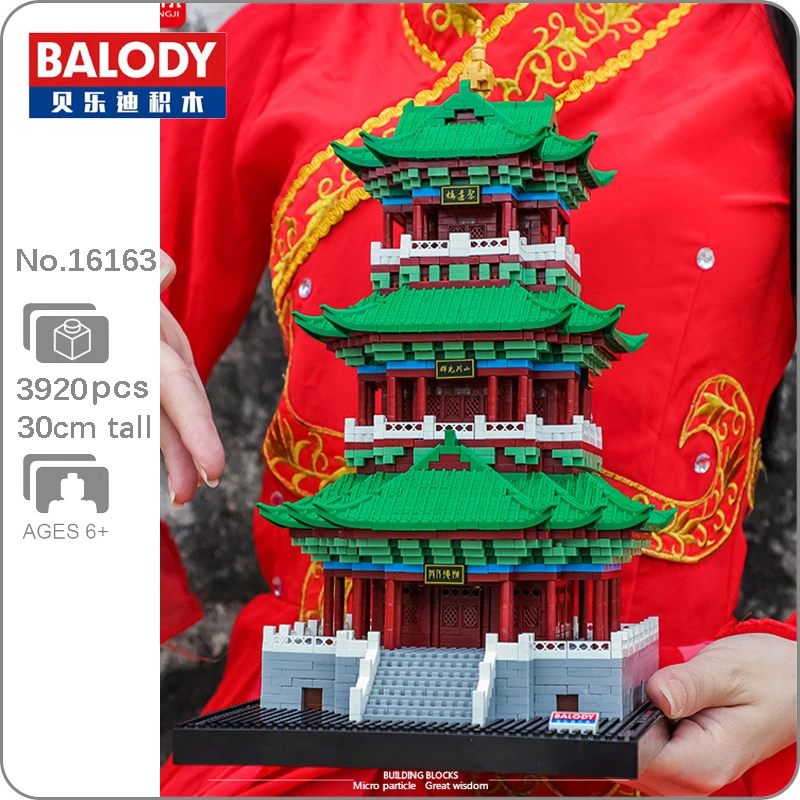 Balody World Famous Architecture Juyuan Tower castle Building Blocks 3D Model DIY Mini Diamond Blocks Bricks Toy for Boys Gifts
Balody World Famous Architecture Juyuan Tower castle Building Blocks 3D Model DIY Mini Diamond Blocks Bricks Toy for Boys Gifts