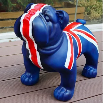 Sales 42CM European Ornaments British Bulldog Simulation Dog Decorations Statue Animal Art Sculpture Resin Retail BOX Europe
Sales 42CM European Ornaments British Bulldog Simulation Dog Decorations Statue Animal Art Sculpture Resin Retail BOX Europe