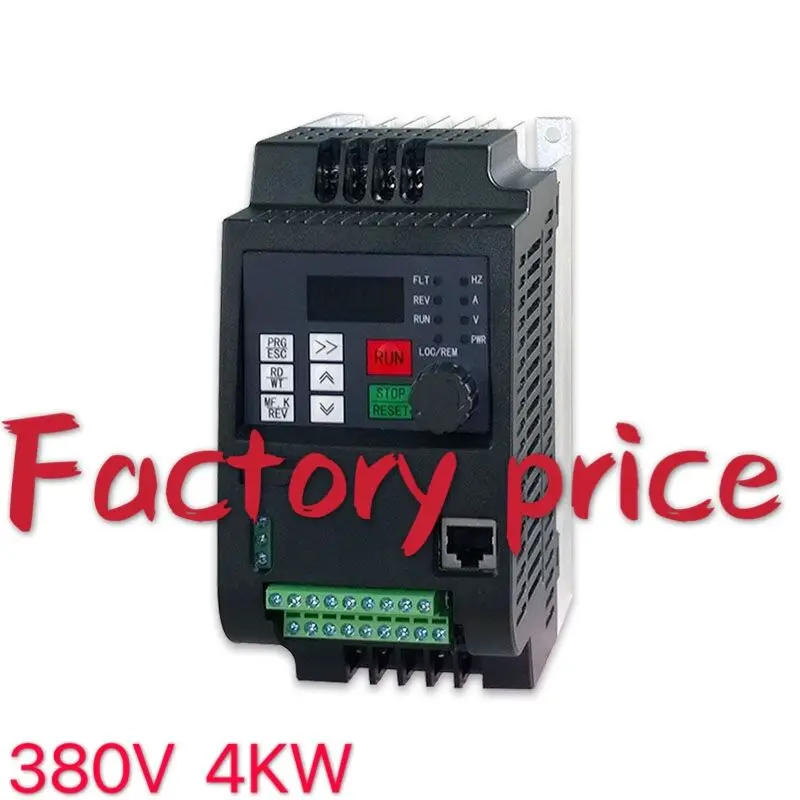 3-фазный инвертор 4 кВт 5 л.с. vfd привод переменного тока 380 В 400 Частотный для