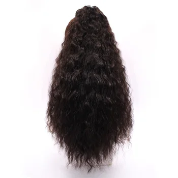 

LANLAN Horsetail women tied fake ponytail long roll corn hot grip wig tail tied wig piece new Headwear Synthetic Ponytails