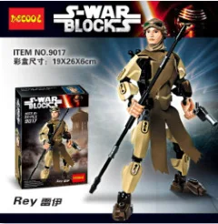 DECOOL 9017-9022 Star Wars series Legoings 3D DIY Figures toys for children educational building blocks Birthday Gifts Christmas 
DECOOL 9017-9022 Star Wars series Legoings 3D DIY Figures toys for children educational building blocks Birthday Gifts Christmas