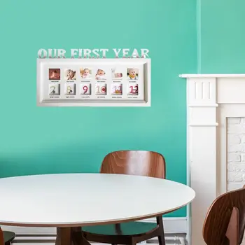 Infant 12 Months Photo Frame Wooden Baby First Year Growth Record Creative Newborn Photos Display Decoration AXYA
Infant 12 Months Photo Frame Wooden Baby First Year Growth Record Creative Newborn Photos Display Decoration AXYA