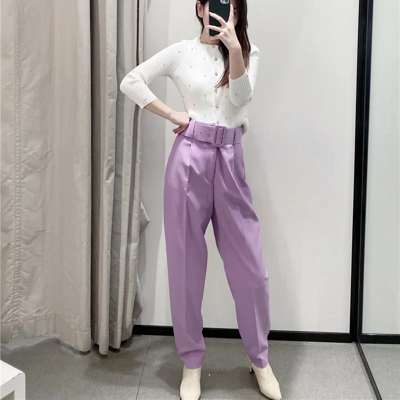 Woman Pants Black Suit Pants Woman High Waist Pants Women Sashes Pockets Office Ladies Pants Fashion Casual Pants Femme Pantalon
Woman Pants Black Suit Pants Woman High Waist Pants Women Sashes Pockets Office Ladies Pants Fashion Casual Pants Femme Pantalon