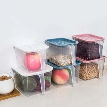 Transparent Glass Sealed Spices Storage Box Sealed Jar Grains Beans Storage Organizer Food Containers Refrigerator Storage Boxes
Transparent Glass Sealed Spices Storage Box Sealed Jar Grains Beans Storage Organizer Food Containers Refrigerator Storage Boxes
