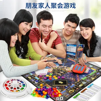 Genuine Monopoly Game Chess Deluxe Edition Super World Tour Children's E-Bank Chess Puzzle Board Game
Genuine Monopoly Game Chess Deluxe Edition Super World Tour Children's E-Bank Chess Puzzle Board Game
