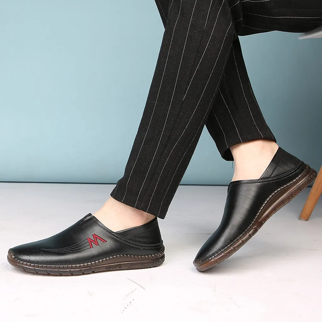 shoes men leather casual British Leather Shoes Men Outdoor Casual Lazy Summer solid Shoes male sport tenis masculino adulto#G4
shoes men leather casual British Leather Shoes Men Outdoor Casual Lazy Summer solid Shoes male sport tenis masculino adulto#G4