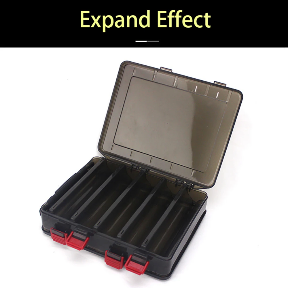 Double side 10 Compartments Fishing lure box Multifunctional Fishing Box Hooks Spoons Storage Boxes Lure Box Fishing Tackle
Double side 10 Compartments Fishing lure box Multifunctional Fishing Box Hooks Spoons Storage Boxes Lure Box Fishing Tackle