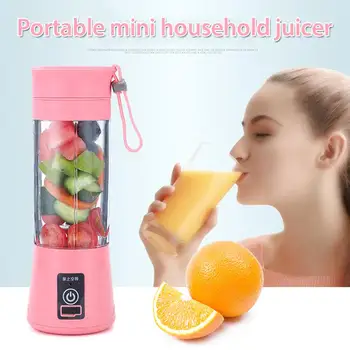 380ml 4/6 Blades Mini Portable Electric Fruit Juicer USB Rechargeable Smoothie Maker Blender Machine Sports Bottle Juicing Cup
380ml 4/6 Blades Mini Portable Electric Fruit Juicer USB Rechargeable Smoothie Maker Blender Machine Sports Bottle Juicing Cup