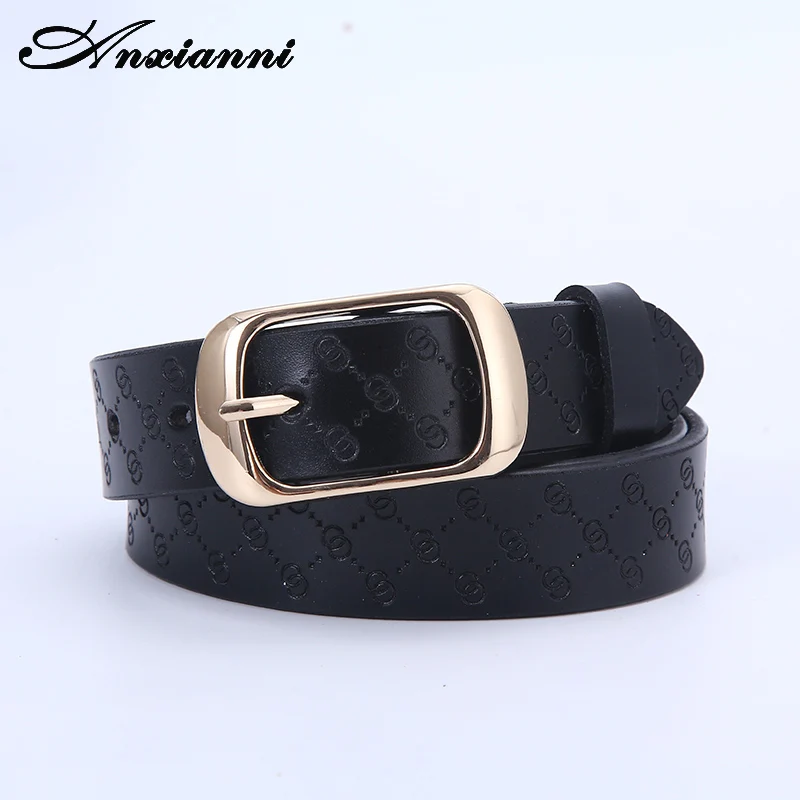 Anxianni, high quality brand leather belt, 2.8 wide leather G pattern embossed belt, luxury jeans belt, women's wild casual belt
Anxianni, high quality brand leather belt, 2.8 wide leather G pattern embossed belt, luxury jeans belt, women's wild casual belt