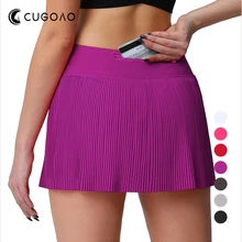 CUGOAO Pleated Tennis Skirt With Underpants Slim School Uniform Women Teen Cheerleader Badminton Skorts Gym Fitnes Sportswear 
CUGOAO Pleated Tennis Skirt With Underpants Slim School Uniform Women Teen Cheerleader Badminton Skorts Gym Fitnes Sportswear