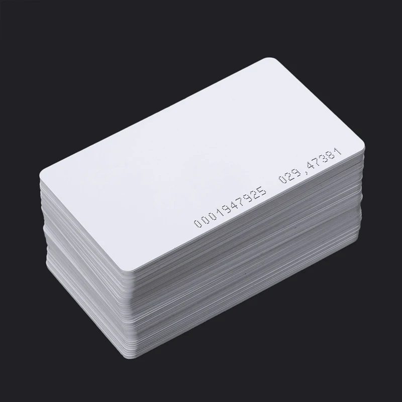 50 pcs RFID Card ligent Proximity EM4100 125kHz RFID Proximity Card Entry Empty ID Access for Access Control for Home Hotel
50 pcs RFID Card ligent Proximity EM4100 125kHz RFID Proximity Card Entry Empty ID Access for Access Control for Home Hotel