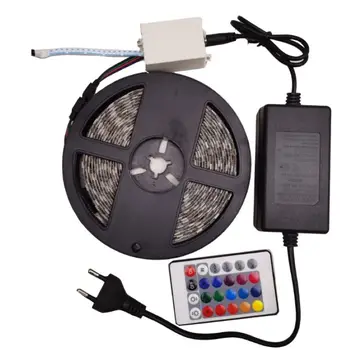 5m 2835 5050RGB Led Strip Dc12v 60leds Flexible Tape Led Ribbon Led Strip Light With Ir Remote For Home Kitchen Christmas Party
5m 2835 5050RGB Led Strip Dc12v 60leds Flexible Tape Led Ribbon Led Strip Light With Ir Remote For Home Kitchen Christmas Party